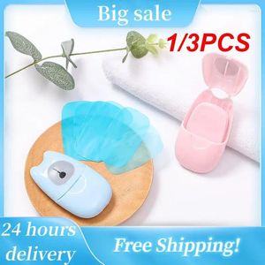 Liquid Soap Dispenser 1/3PCS Washing Cleaning Hand Scented Slice Sheets Mini For Kitchen Toilet Outdoor Travel Camping Hiking Portable Pull