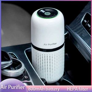 Purificadores de ar 2024 Novo Youpin Car Air Purifier Freshener Gerador de íons negativos Remover fumaça Odor Cleaner Veículo portátil Purificador de ar Y240329