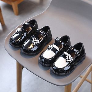 Barn sneakers casual småbarn läderskor baby promenad barn ungdom sko vår höst pojkar flickor dans Studenter barnstorlek 21-36 W51B#