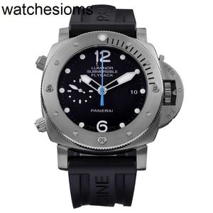 Relógios de pulso Relógio Panerass Famoso Série Submarina Completa Pam00614 Automático Mecânico Masculino 47mm Aço Inoxidável À Prova D 'Água