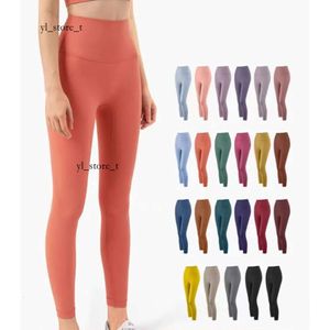 Mulheres LL Sports Yoga Calças femininas Shorts femininos Calças cortadas Esportes Fitness Wear Meninas Correndo Leggings Academia Slim Fit Calças de alinhamento LL Yoga Align Leggings para 29