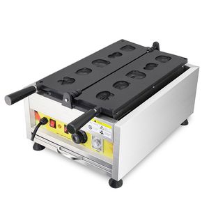 Food processing commercial 110v 220v cartoon shape mini waffle maker taiyaki machine