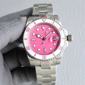 Luxury Watch RLX Clean automatic watch Mechanical ceramic New Full 904L stainless steel Sapphire glow-in-the-dark Business casual Womens with