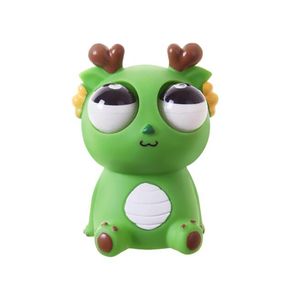 Creative Funny Eyeball Burst Squeeze Toy Green Eye Caterpillar Pinch Toys Adult Kids Stress Relief Fidget Toy Panda Doll Decompression Toy