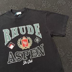 24SS utskrift t shirt män kvinnor tee kort ärm högkvalitativ t-shirts