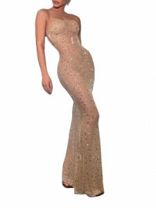 Вечернее платье с блестками для женщин, сексуальное платье-футляр с рукавами Diamd Maxi, женское вечернее платье 2024, тонкий хип-пакет, LG Lady Club Robe 98an #
