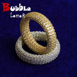 Bubble Letter pary Pierścień dla mężczyzn