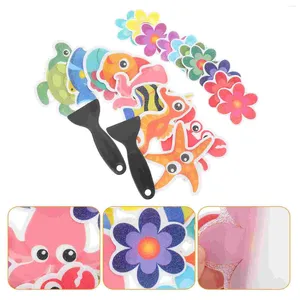 Bath Mats Bathroom Non-slip Stickers Anti-slip Kids Bathtub Decal Marine Anti-skid Stair Floor Wall Animals