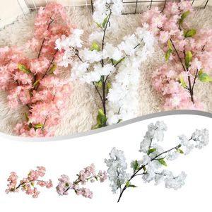 Dekorativa blommor Simulerade körsbärsblomma Flower Plant Wedding Arch Party Backdrop Hemväggdekor Tillbehör PO -rekvisita