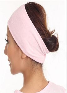 Ajustável feminino senhora menina beleza elástica lavagem rosto maquiagem spa estiramento faixa de cabelo headband8225912