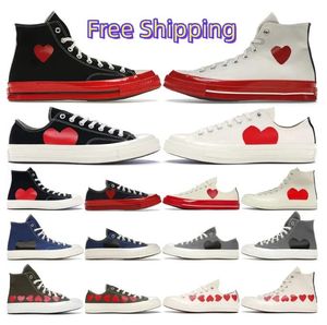 TOP Designer 1970s All 1970 chuck Star taylor 70 sneaker Classic Canvas casual Shoes platform love Black Mens Women shoe white cdg eyes Midsole Jam Triple Jointly Name