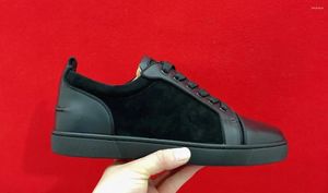 Casual Shoes Men's Reded Low Top Koronki oryginalna skórzana oddychająca osobowość europejskie amerykańskie trampki