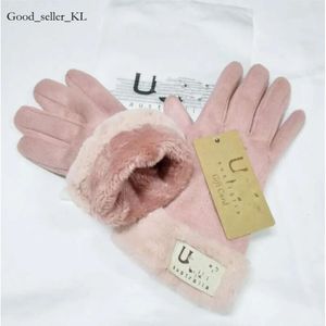 uggliss toffel handske design faux päls stil för kvinnor vinter utomhus varmt läder 370 uggg handske