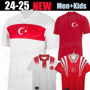 Türkiye Kulübü Futbol Jersey 2024 2025 Milli Takım Burak Kenan Karaman Hakan Calhanoglu Zeki Celik Sukur Ozan Kabak Yusuf Yezici Turquia Futbol Gömlek Kitleri