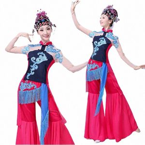 Trajes de Dança folclórica Mulheres Antigas Roupas Chinesas Drama Disfraz De Natal Festival Party Stage Wear d4N4 #