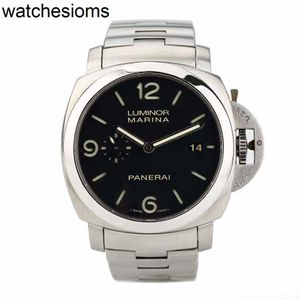 Luxury Wristwatches Panerass Watch Designer Pam00328 Men's Automatic Machinery Waterproof Stainless Steel High Quality Movement