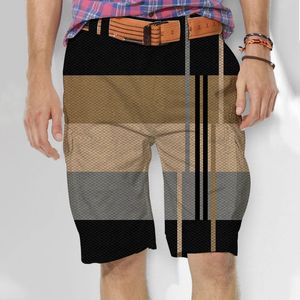 Mens Shorts 3D Printed Casual Outdoor Street Straight Loose Work M3XL 240329