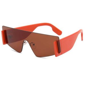 Modne i spersonalizowane okulary przeciwsłoneczne dla mężczyzn Kobiety z bezramkowanymi zintegrowanymi ochroną oczu soczewki Eksport Słońca SUV SU