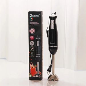 Dessini Black Color Stick Elektromixer Handmixer Fleischschneider für die Küche Hochwertiger Gemüsemixer 240307