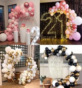 Party Decoration 84PCSSet Valentine039S Day Balloon Latex Arch Chain Wall Decor Birthday Wedding Decorations Baby Shower Girls3454610
