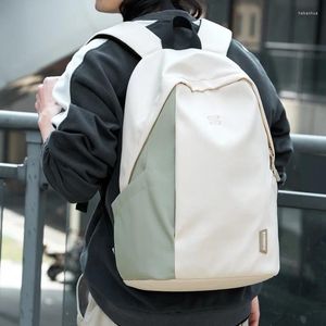 Mochila masculina leve oxford 15,6 polegadas bolsa para laptop casual à prova d'água mochila de viagem adolescente esporte ao ar livre escola