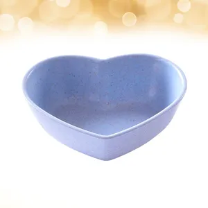 Plates 4 Pcs Dipping Bowl Sauce Bowls Tasting Dishes Condiment Heart-shaped