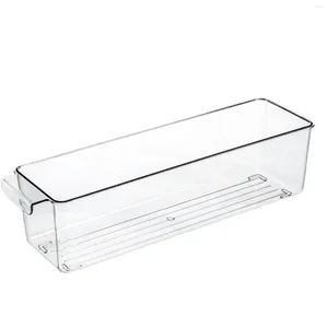 Chopsticks Stackable Refrigerator Drawer Box Single Layer Pull-Out Large Capacity Holder For Drink And Vegetable