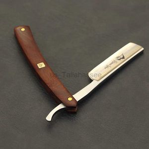 Electric Shavers River Lake Straight Razor Folding Shaving Knife Professional Men Manual Beard Shaver Stainless Steel Straight Edge Barber 24329