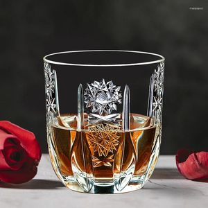 Weingläser 270 ml Kristallglas High-End-Whisky aus Europa und dem Ausland