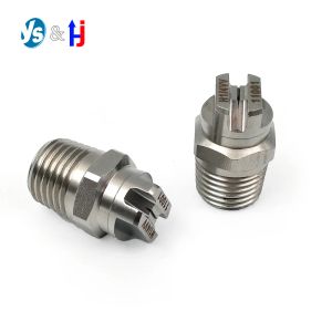 Reels ( 10 Pcs/Lot ) 1/8" 1/4" SS304 HVV HU Vee Jet Flat Fan Spray Nozzle, Industrial Dust Removal Factory Cleaning Wash Car