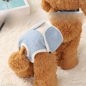 Abbigliamento per cani Pantaloni sanitari Anti-molestie Sicurezza Teddy Mestruale Igiene Periodo Pannolini per animali domestici per cani maschi