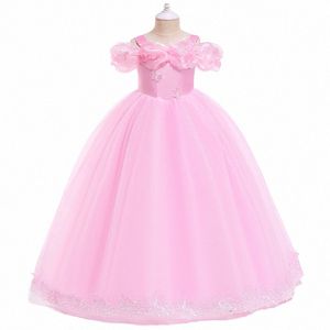 Детские дизайнерские платья для девочек, летняя одежда для косплея, одежда для малышей, детское летнее платье для девочек Q8bK #
