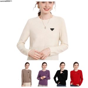 PRA Fashion Designer Womens Top T-shirt Slim Fit Sticked Wool Needle Sweater Short Pullover Shirt Design