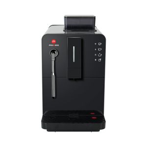 Milpoog Tam otomatik espresso makinesi öğütücü güçlü buharlayıcı, dokunmatik ekran, ev ve ofis için 4 kahve çeşidi, gümüş metal gövde, akıllı wifi (ws-hi02)