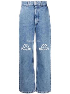 Jeans Womens Designer Beine Gabel Gabel Zieh Capris Hosen Denimhose Fleece warm warm schlanker Jean Hosen Marke Frauen Kleidung Stickerei Drucken Luxus
