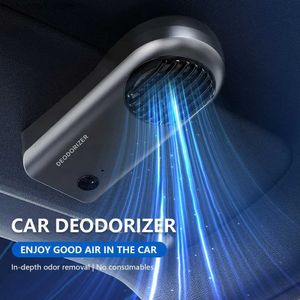 Purificatori d'aria Eliminatore di odori per auto Generatore di ozono domestico eliminatore di odori purificatore d'aria per auto Ricarica USB deodorante per ambienti Somke RemoverY240329