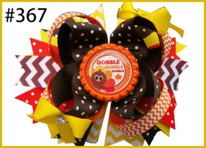 moda 20pcs Najnowsze Halloweenowe łuki włosów Korker Butique Fryzury Klip Warstwa Corker Bows8531714