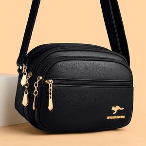 Wysokiej jakości miękka skórzana torebka moda damska torba na ramię wielonarodowa noszenie luksusowych torebek damskich SAC 240326