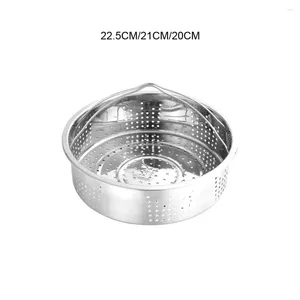 Podwójne kotły srebrne stal ze stali nierdzewnej koszyk gotowy do zdrowego gotowania różne zastosowania łatwe do jedzenia trwałe