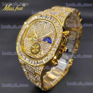 Altri orologi MISSFOX Custodia per ghiaccio di design di lusso con diamanti multifunzionali da uomo e organizzatore Articoli all'ingrosso per le imprese T240329