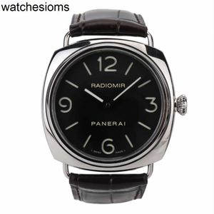 Luxury Mens Designer Watch Panerass Wristwatches Pam 00210 Manual Mechanical Men's Movement Waterproof Stainless Steel