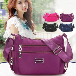 Bag 2024 Women Messenger Bags For Waterproof Nylon Handbag Female Shoulder Ladies Crossbody Zipper