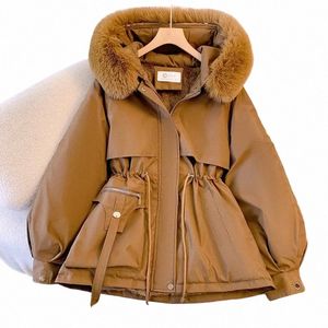 evnisi女性秋冬のコットパッドジャケットポケットジッパーフード付きパーカーフリース暖かいlgスリーブウエストコットコート原因コートT7xi＃