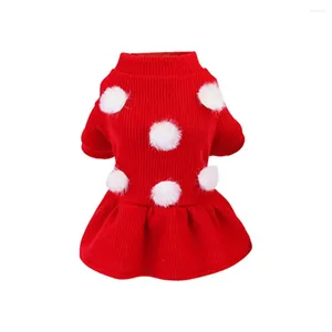 Dog Apparel Soft Pet Winter Clothing Skin-friendly Warm Dogs Long Sleeve Thickening Costume