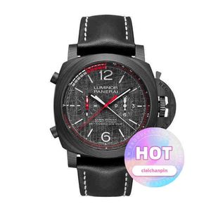 Designer Watch Series Carbon Fiber Mechanical Flying Counter Chronograph Herren Watchpaner Watch liu U6O1