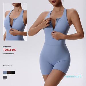 al yoga Body da donna per yoga Tute sportive Un pezzo Sport Asciugatura rapida Reggiseni da allenamento Set Tute senza maniche Fitness Casual Nero Estate