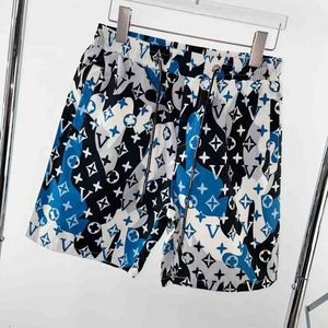 Summer Swimodwear Men Shorts Wzór liter projektant mody swobodny sport