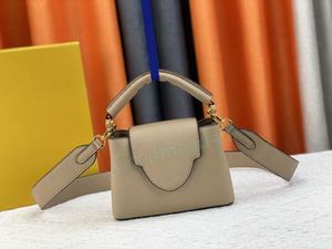 Moda elegante signora borse di alta qualità Borse a tracolla Designer Borsa a tracolla classica in pelle stampata multicolor Borse a tracolla donna Borsa a mano 21 cm