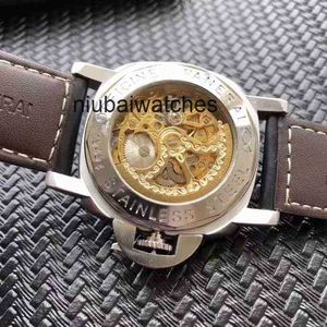 Luxuriöse hochwertige Designer-Uhren für Herren, mechanische Armbanduhr, Business, Casual, Sport, hohl, PKFQ