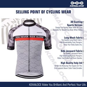 Kemaloce 2022 Велосипедная майка Профессиональные мужчины Road Race Race Men Men Men Grey Bicycle Room Hidden Eco Friendly Bike Jersey